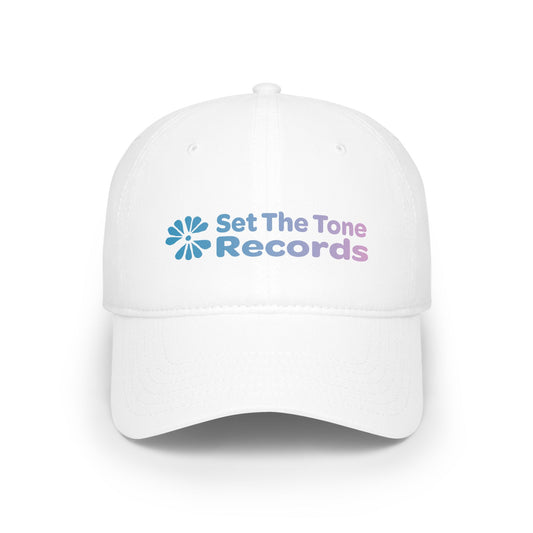 Set The Tone Records Cap (Teal to Pink Gradient Banner)