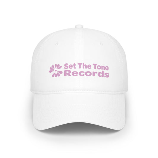 Set The Tone Records Cap (Pink Banner)