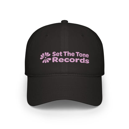 Set The Tone Records Cap (Pink Banner)