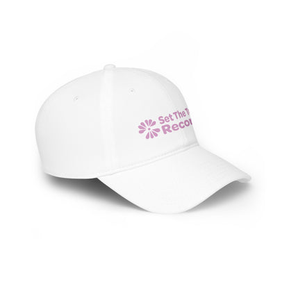 Set The Tone Records Cap (Pink Banner)