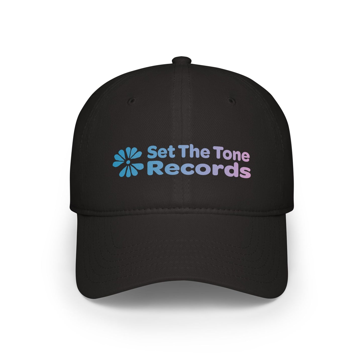 Set The Tone Records Cap (Teal to Pink Gradient Banner)