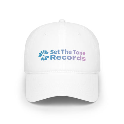 Set The Tone Records Cap (Teal to Pink Gradient Banner)
