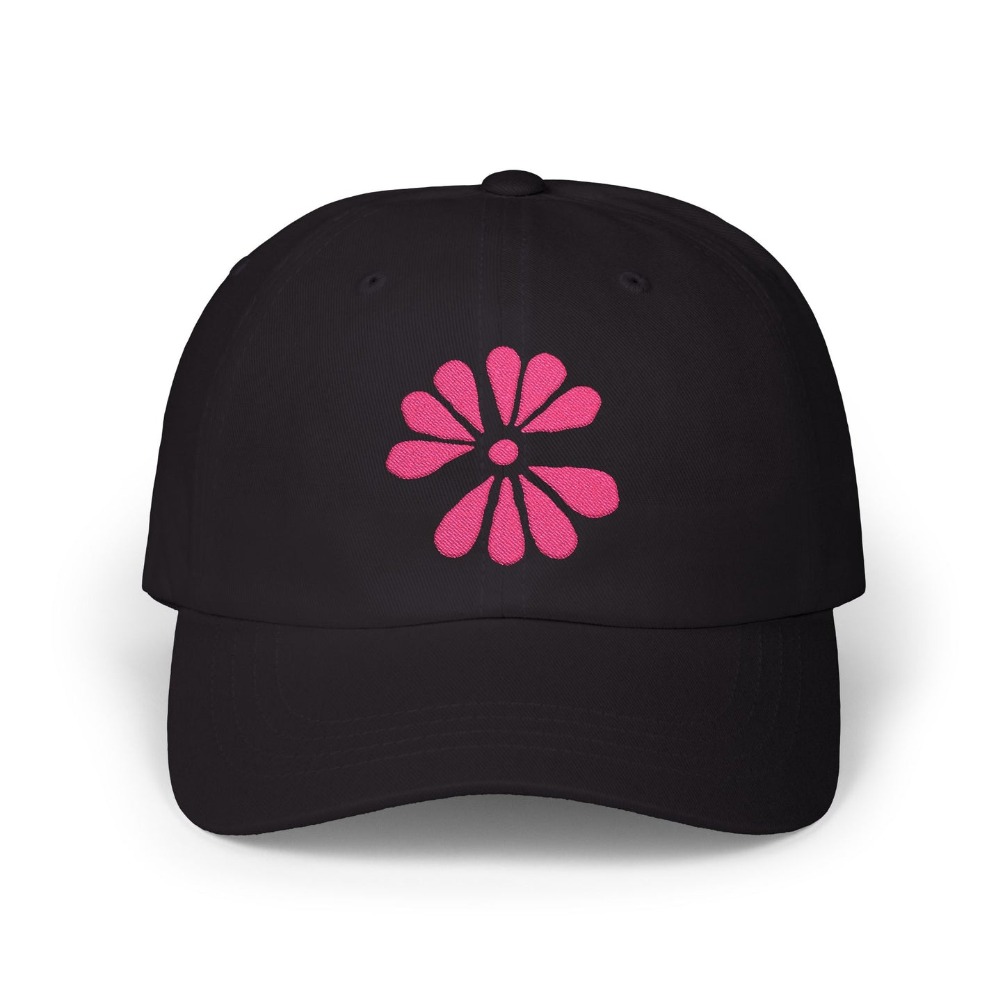 Set The Tone Records Embroidered Hat (Pink Logo)
