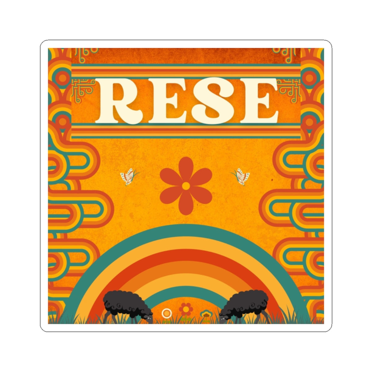 Rese Black Sheep Sticker
