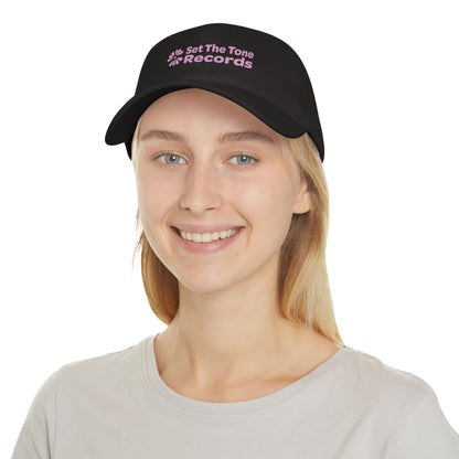 Set The Tone Records Cap (Pink Banner)