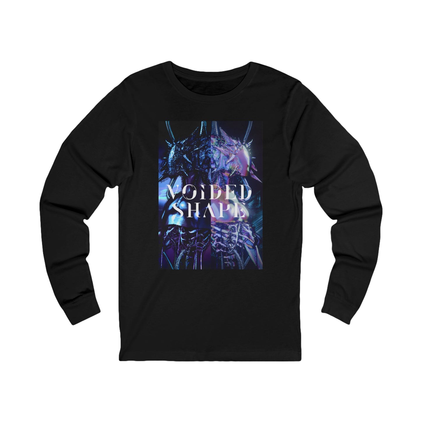 Voided Shape Long Sleeve Tee