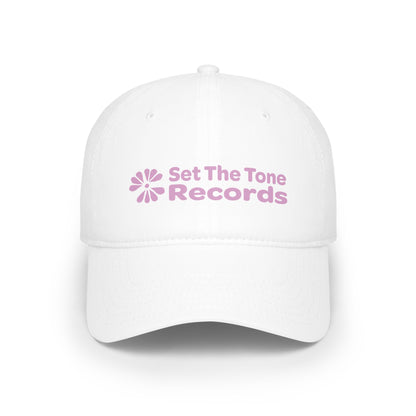 Set The Tone Records Cap (Pink Banner)
