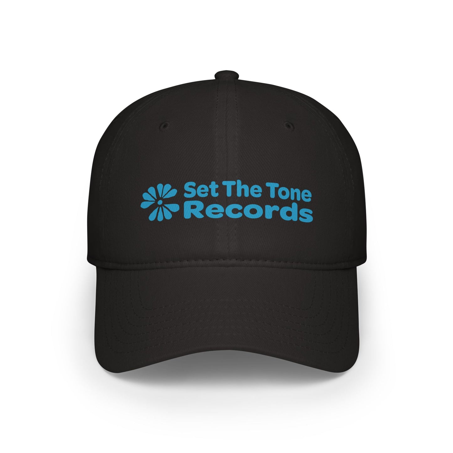Set The Tone Records Cap (Teal Banner)