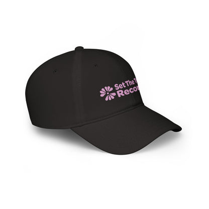 Set The Tone Records Cap (Pink Banner)