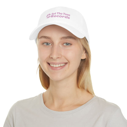 Set The Tone Records Cap (Pink Banner)